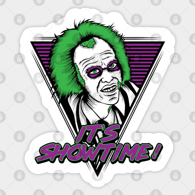 It's Showtime Sticker by carloj1956